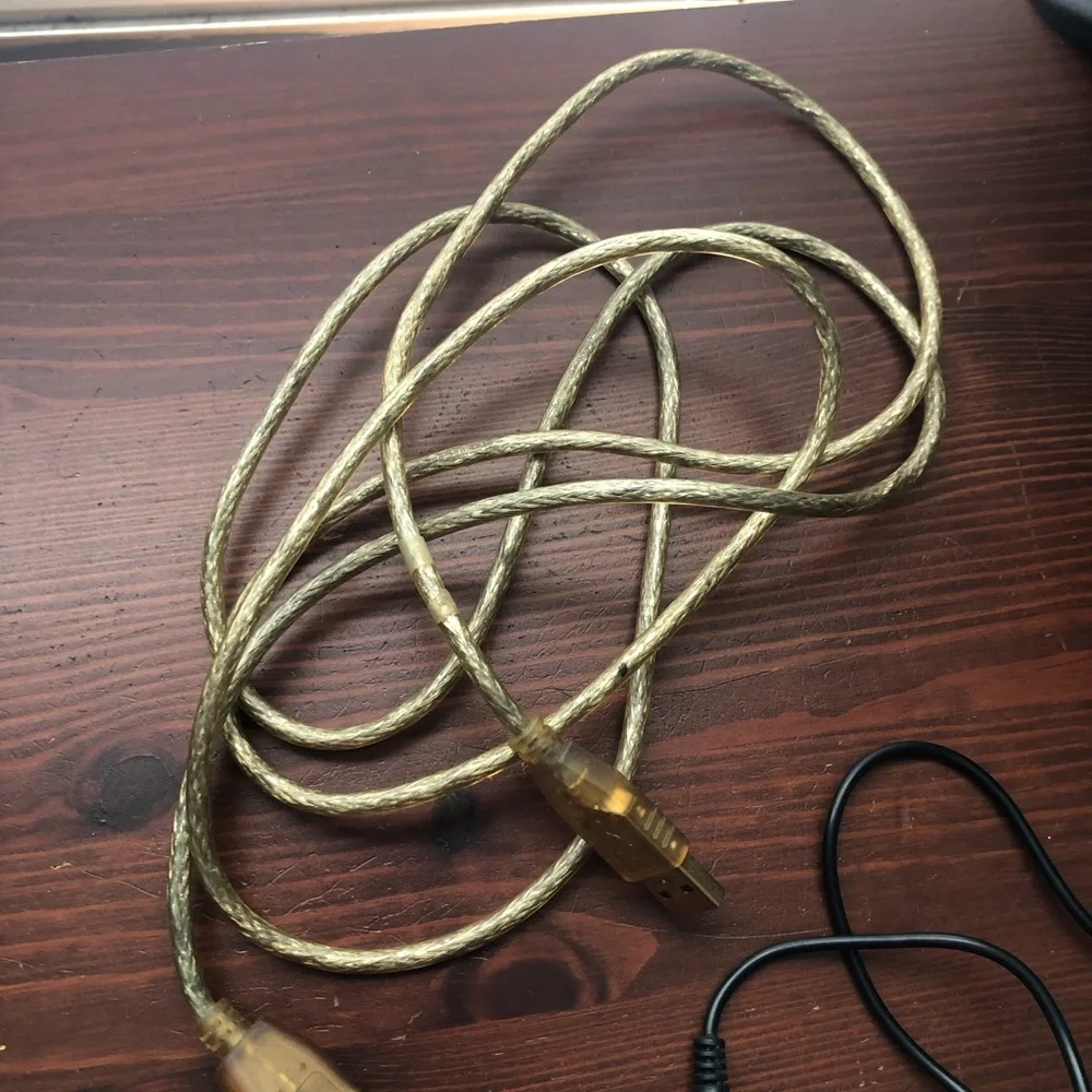 Aux cables & computer light up cable